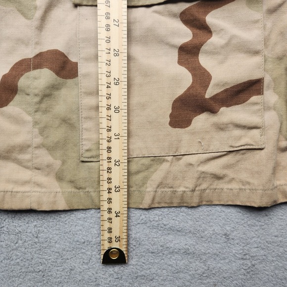 US Military Coat Medium X-Long Desert Camouflage Pattern Combat Jacket - Picture 12 of 15